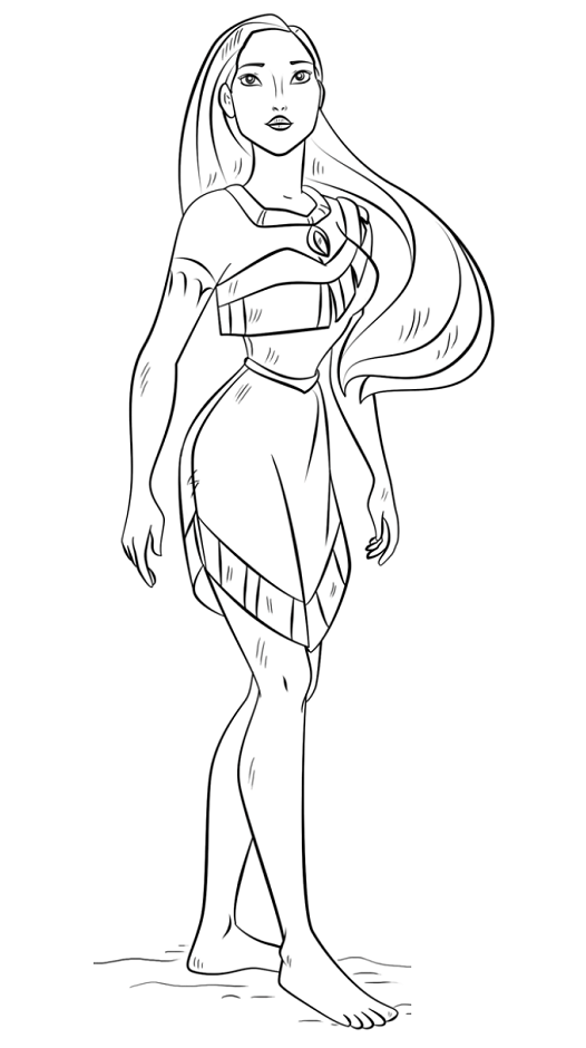 Beautiful Pocahontas