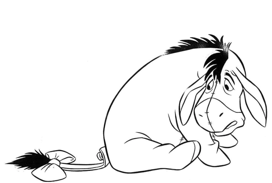 Eeyore Is Sad Coloring Game Eeyore Is Sad