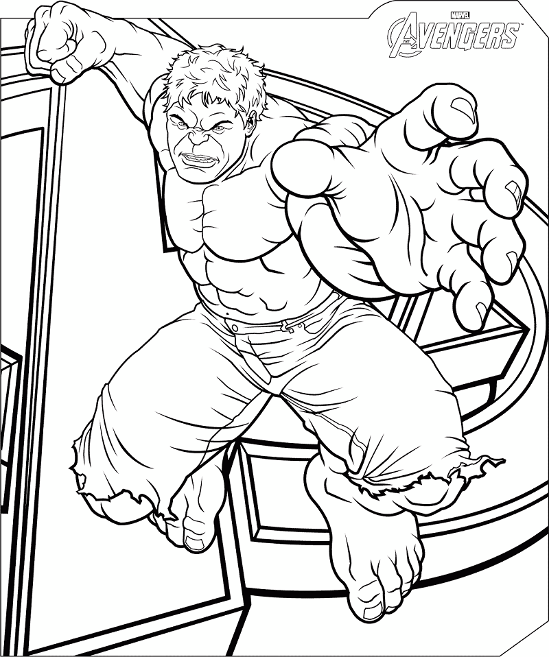 Marvel Avengers Hulk Coloring Game Marvel Avengers Hulk