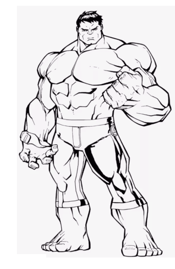 Strong Hulk Coloring Game Strong Hulk