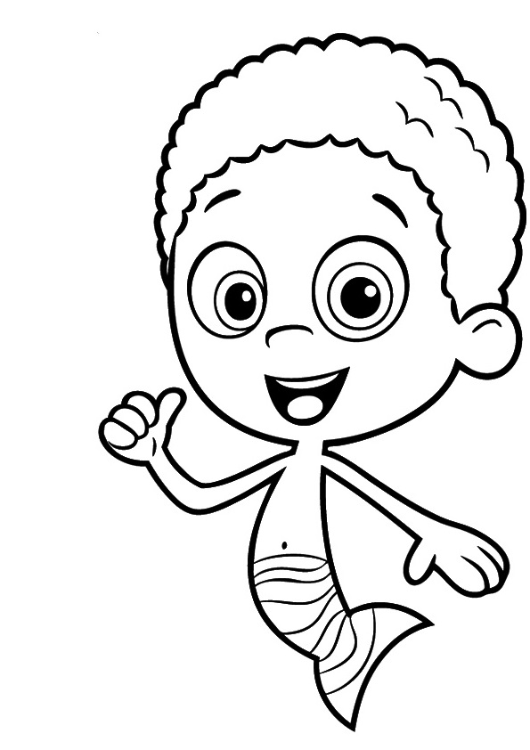 Goby From Bubble Guppies