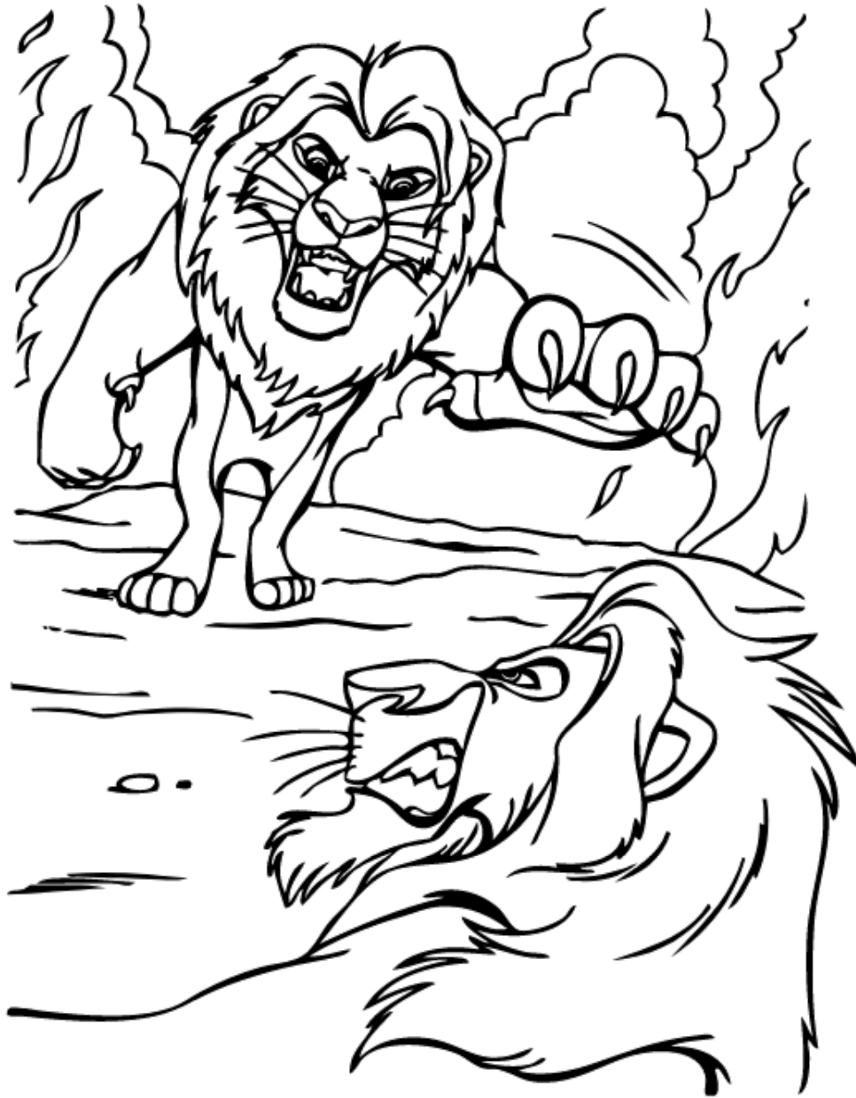 Mufasa Vs Scar