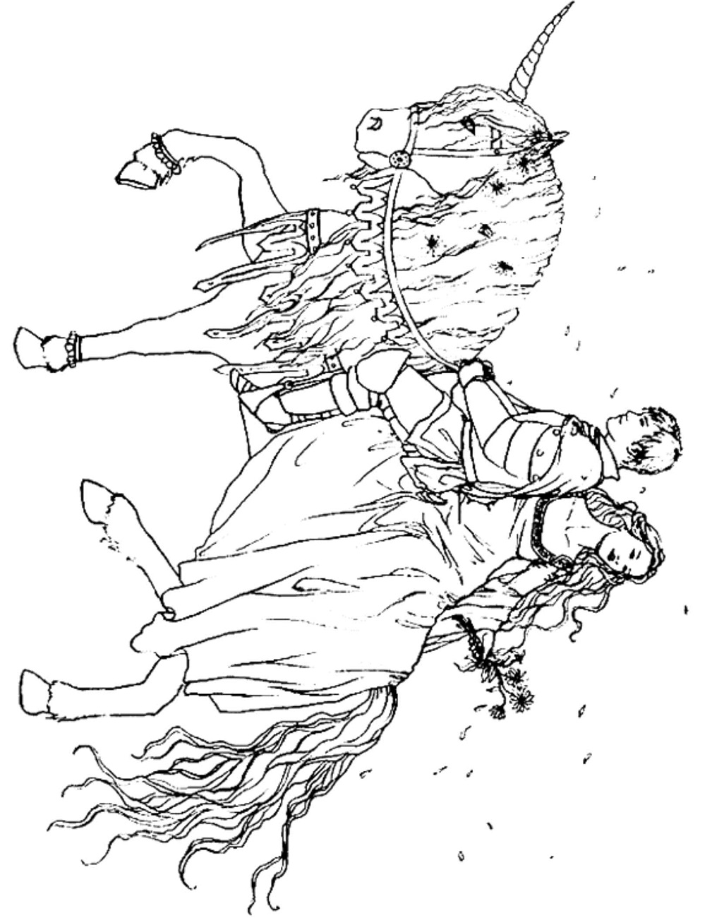 A Couple On Unicorn Coloring Game A Couple On Unicorn