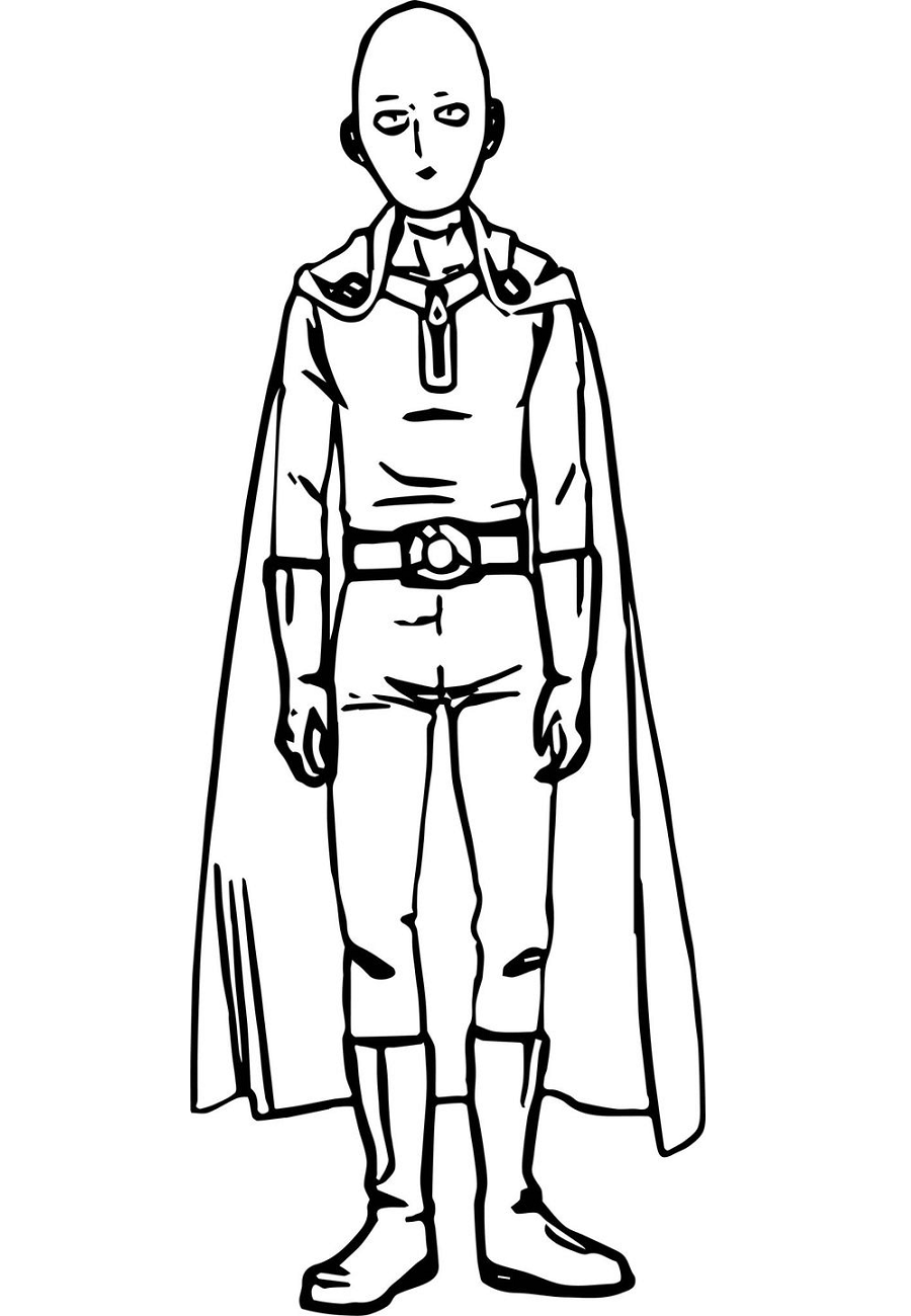 Saitama Caped Baldy