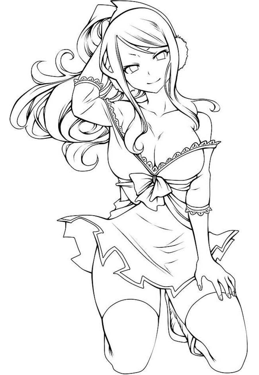 Meredy Lineart By Minouze