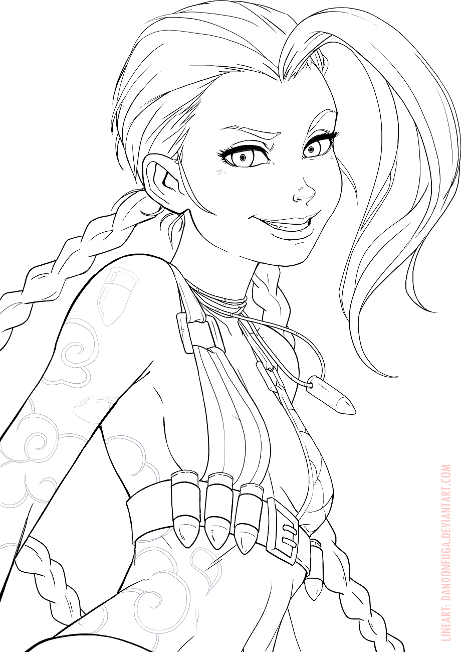Jinx Smiling Coloring Game Jinx Smiling