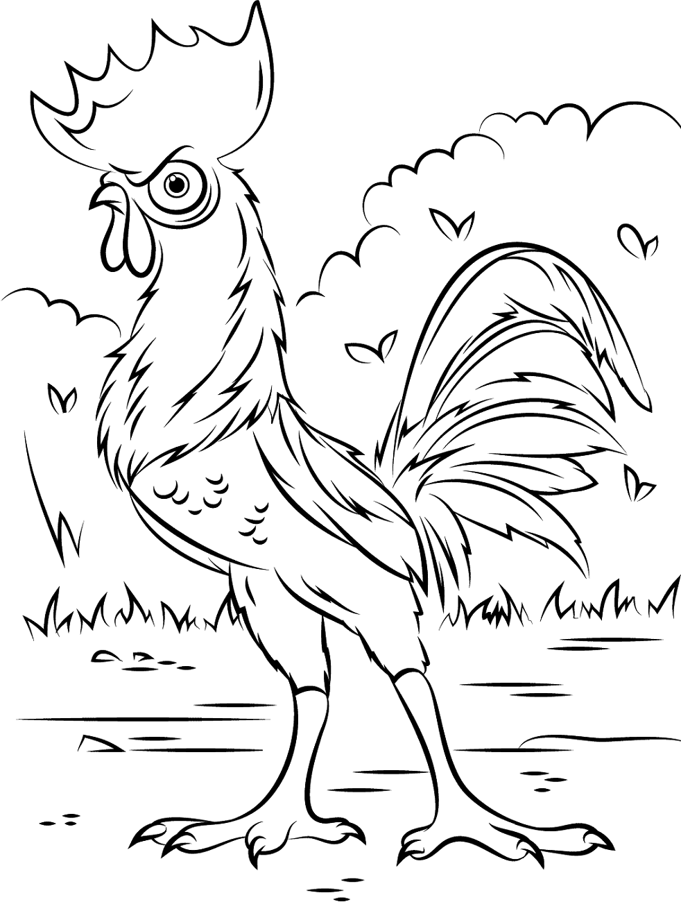 Heihei From Moana