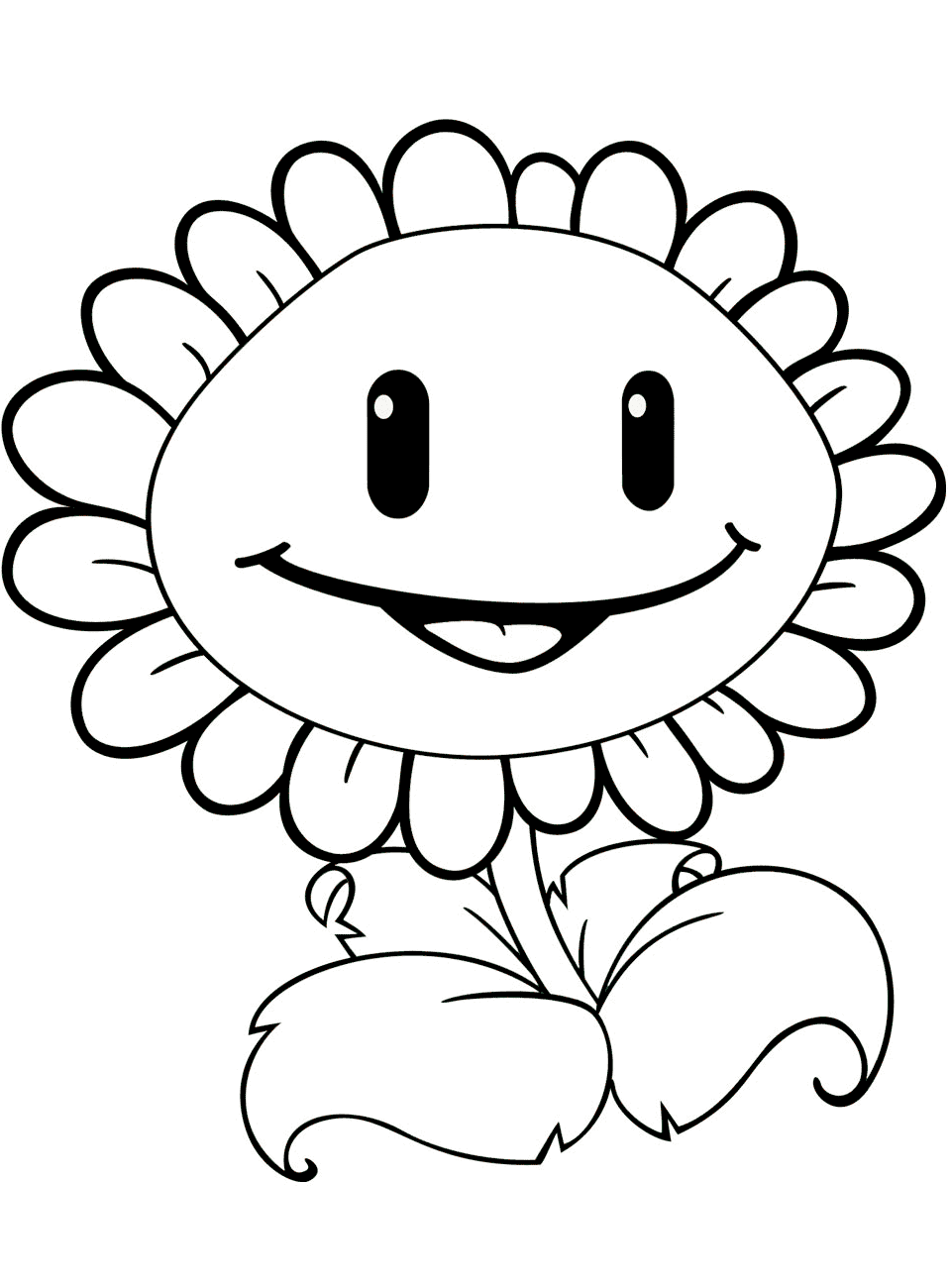Sunflower In Plants Vs. Zombies