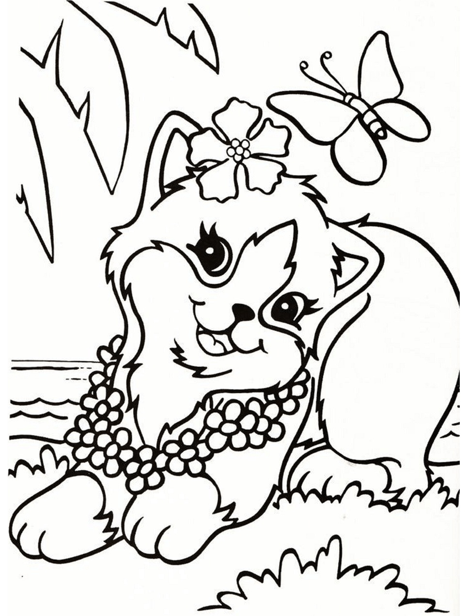Pretty Cat Lisa Frank Coloring Game Pretty Cat Lisa Frank