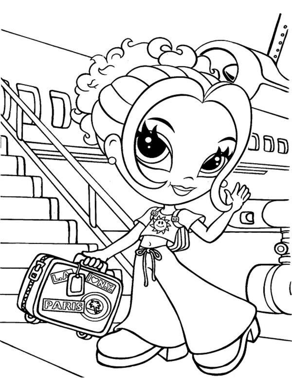 Glamour Girl Travelling