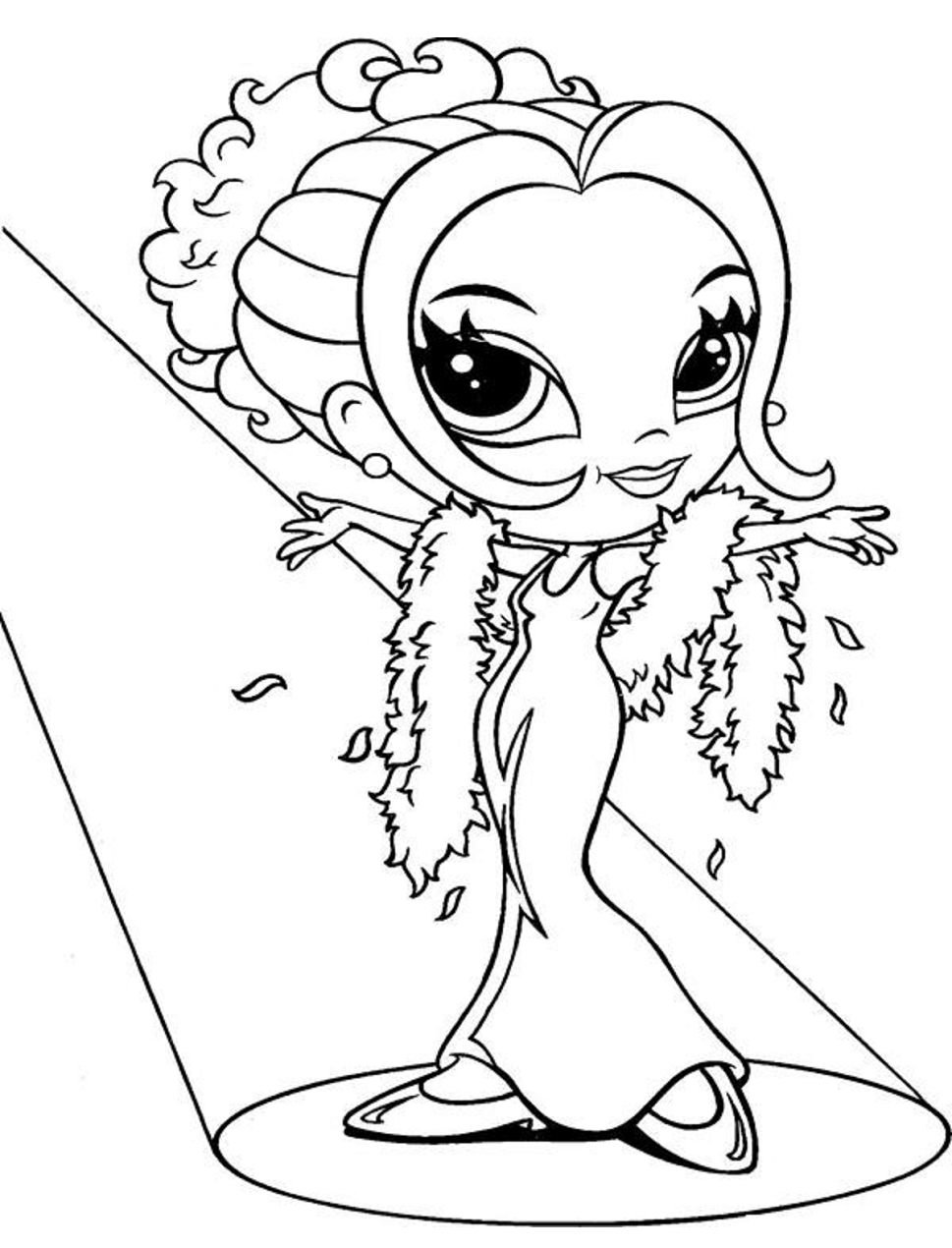 Beautiful Glamour Girl