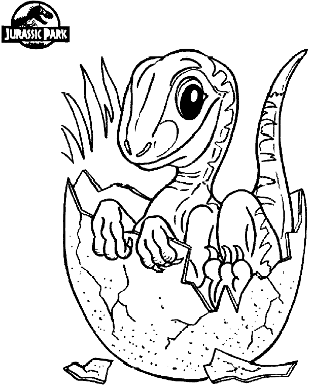 Baby Dinosaur In Jurassic World Coloring Game Baby Dinosaur In Jurassic World