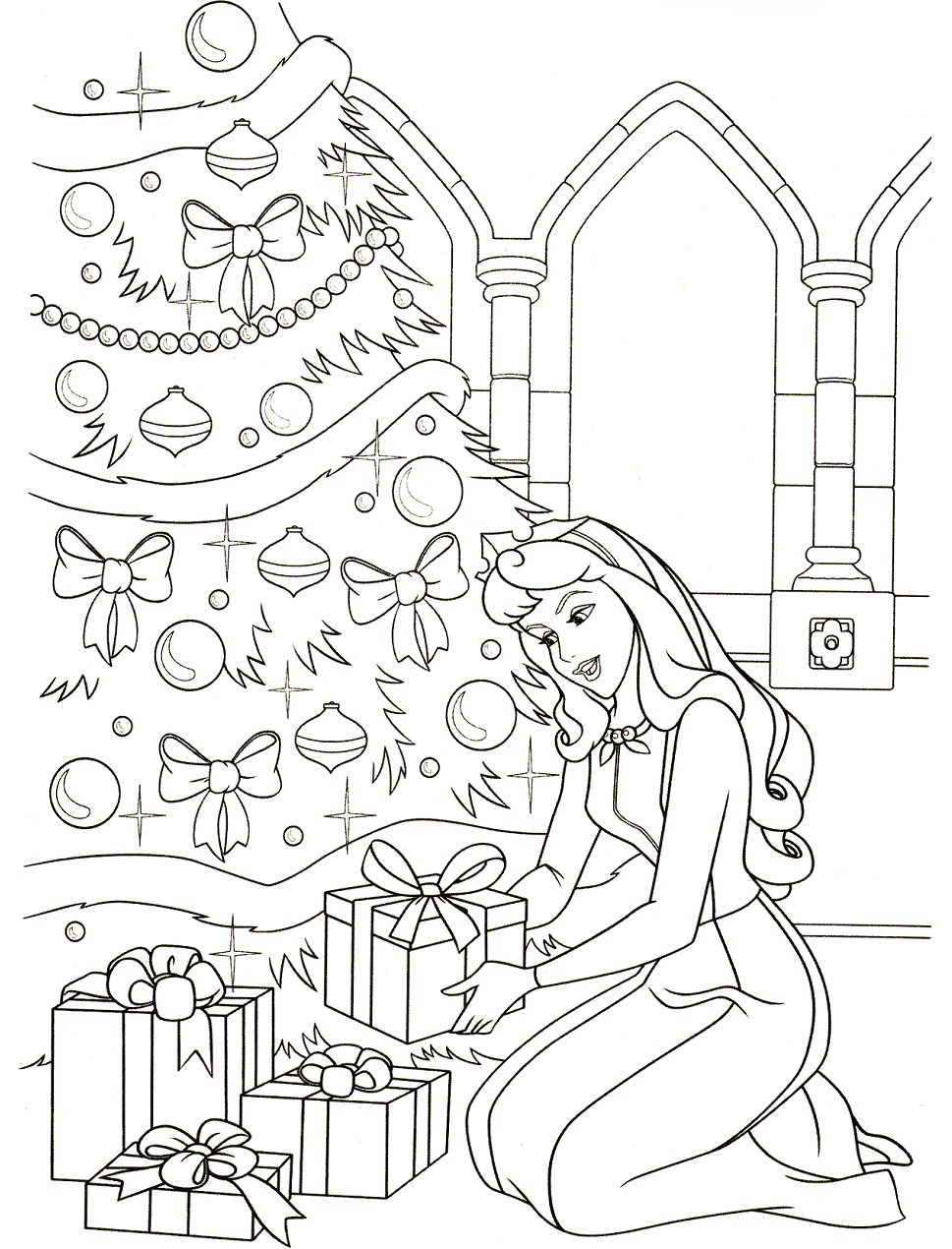 Princess Aurora On Christmas