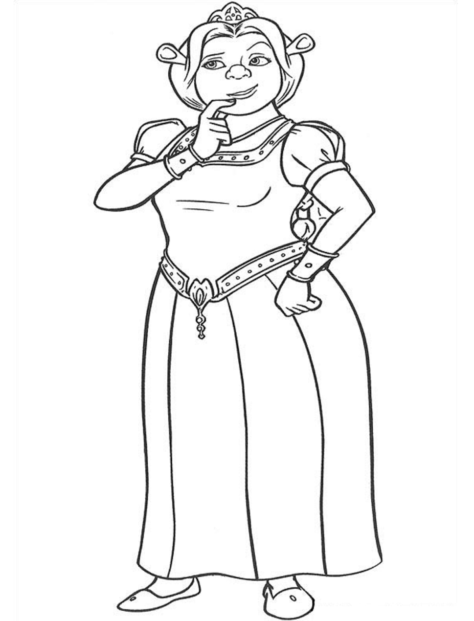Fiona Orge Form Coloring Game Fiona Orge Form