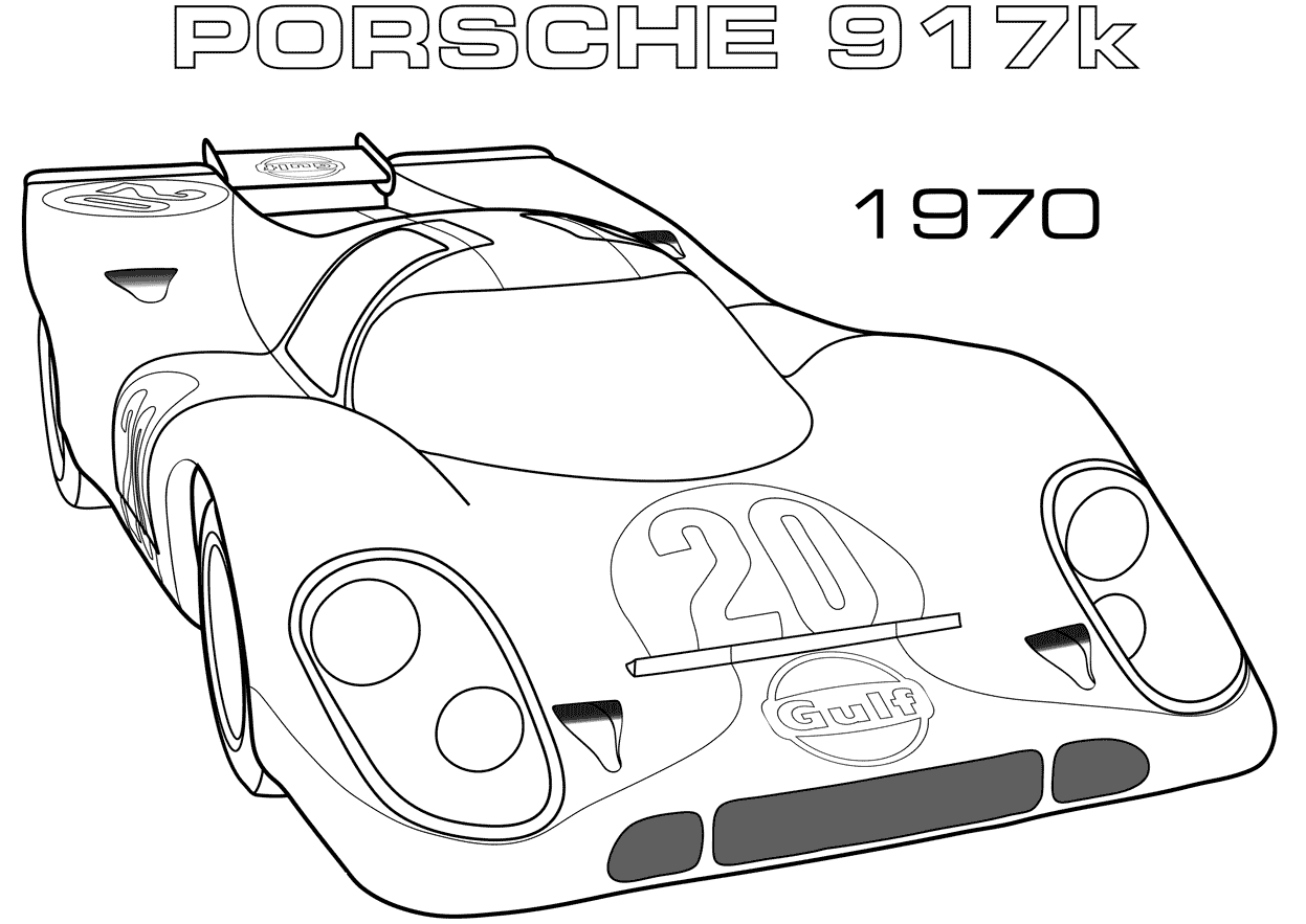 Race Car Porsche 917k