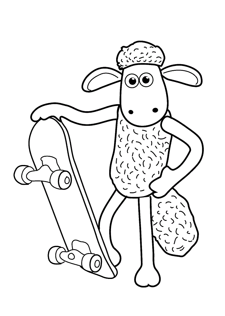 Shaun With Skateboard