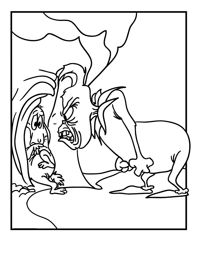 Grinch Angry With Max