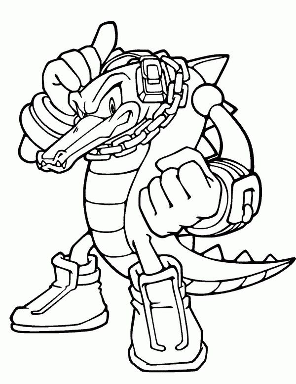 Vector The Crocodile Coloring Game Vector The Crocodile