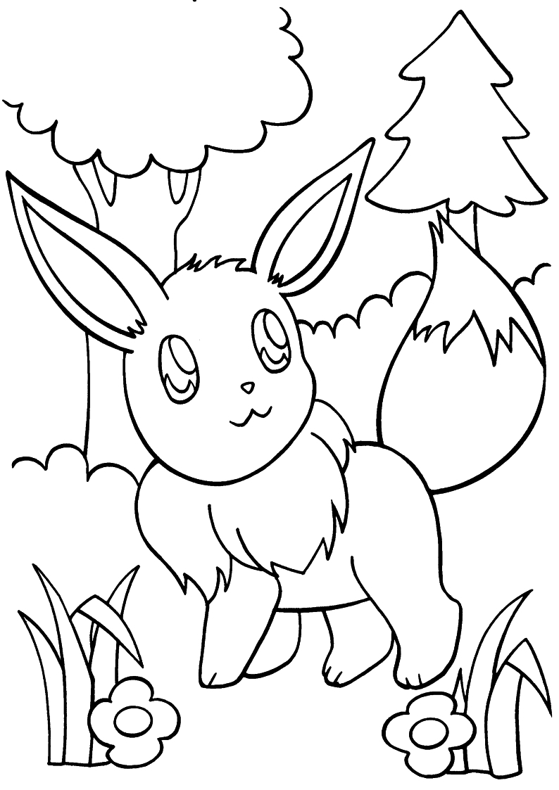 Eevee In The Wood