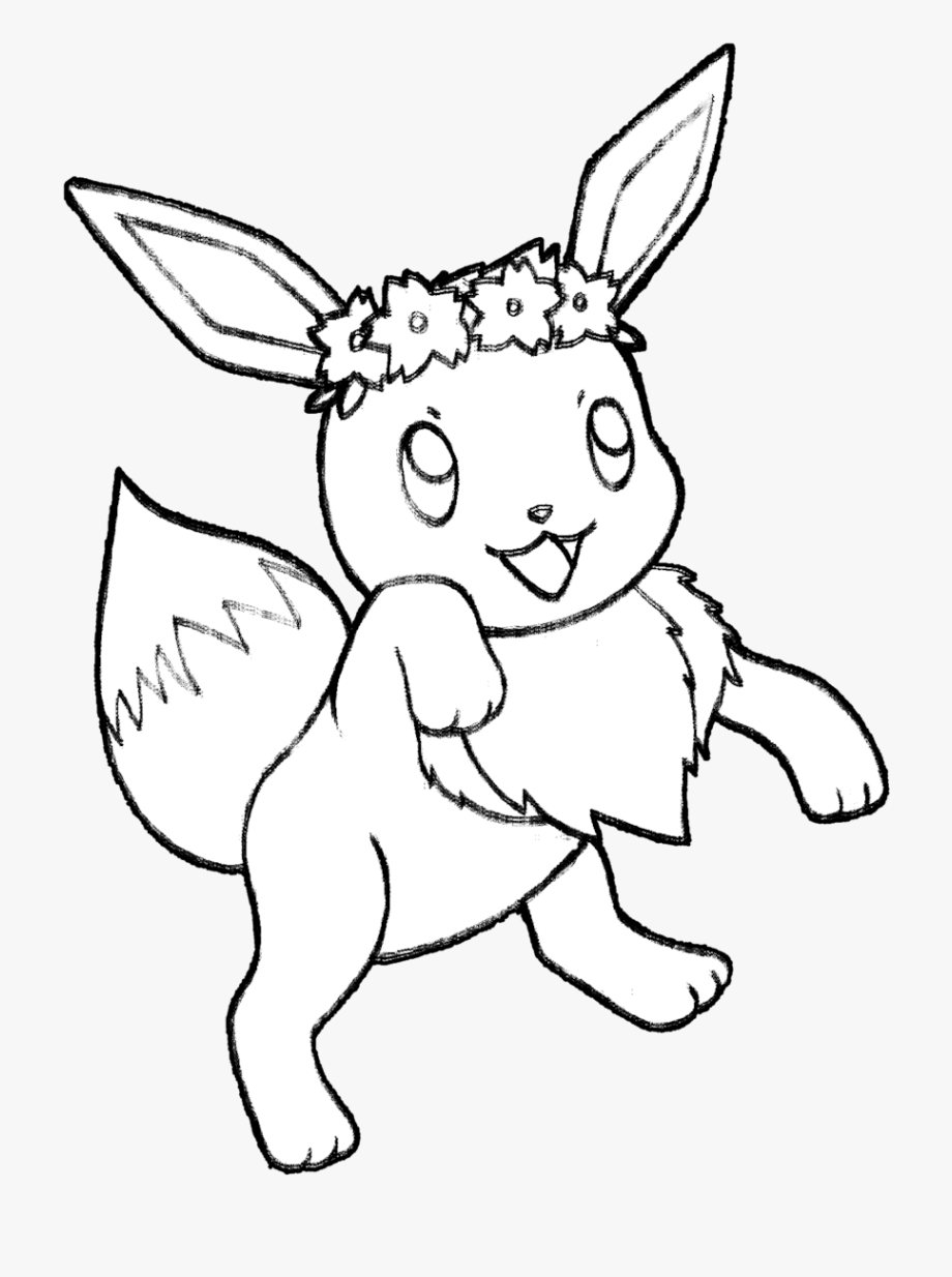 Eevee With Wreath