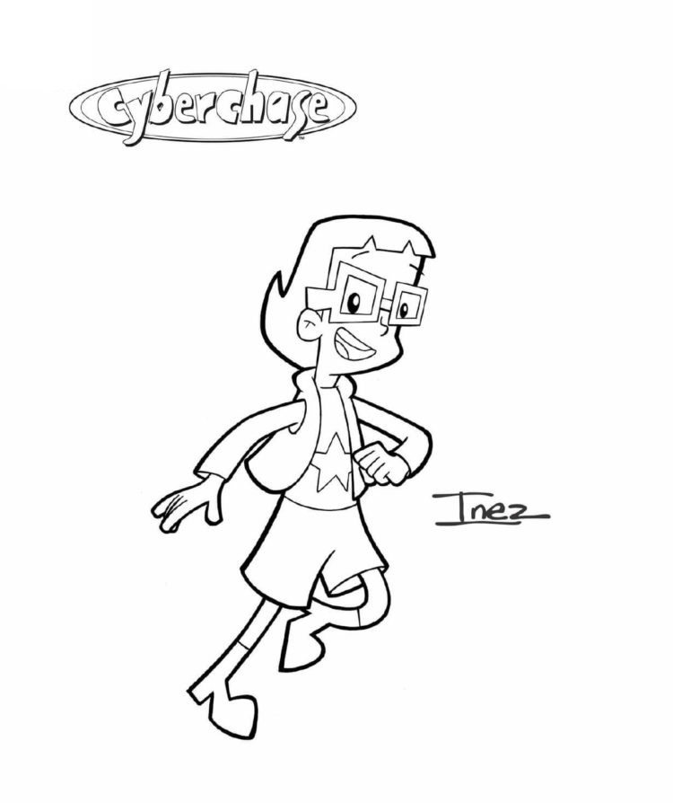 Inez from Cyberchase