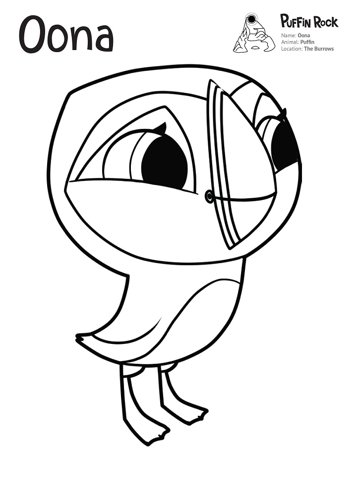 Oona from Puffin Rock