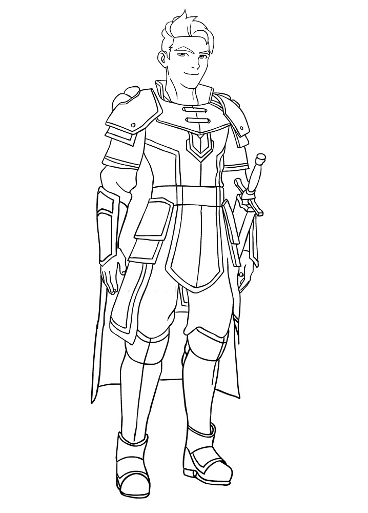 Soren from The Dragon Prince