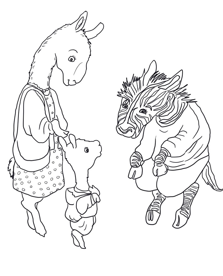 Llama Llama and Mama Llama