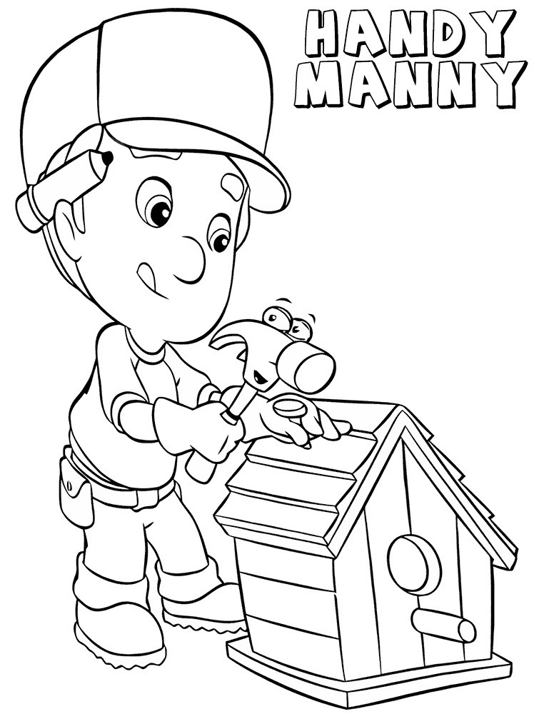 Handy Manny Fixes Bird House