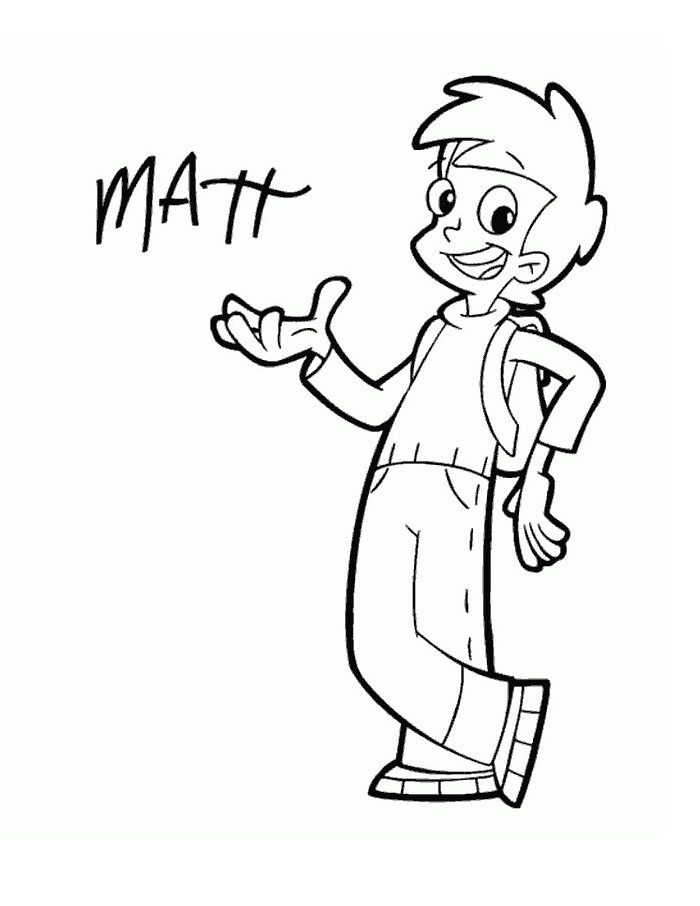 Matt from Cyberchase