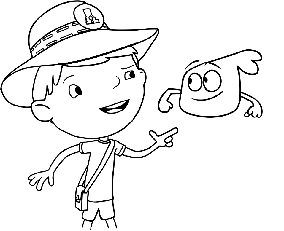 Justin and Squidgy Ready For Adventure