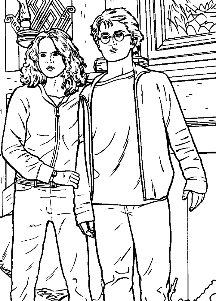 Harry and Hermione