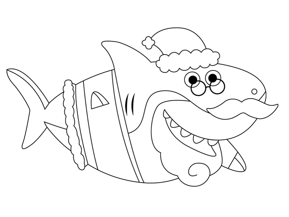 Santa Shark