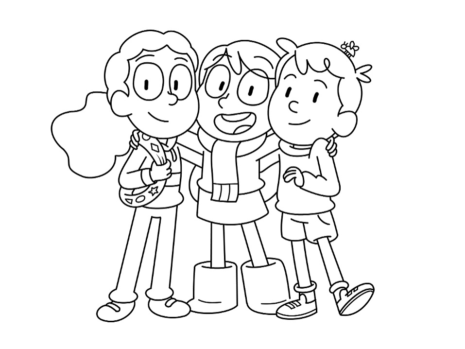 Hilda, Frida and David