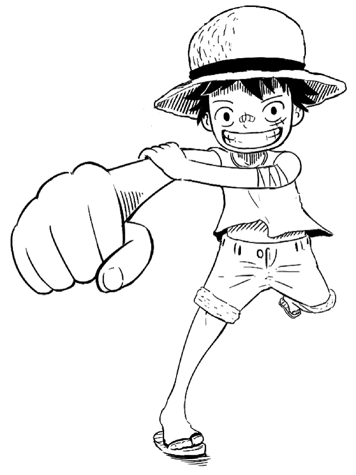 Funny Chibi Luffy