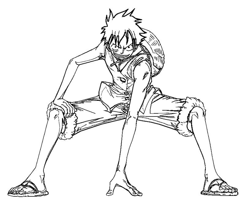 Luffy Ready to Fight