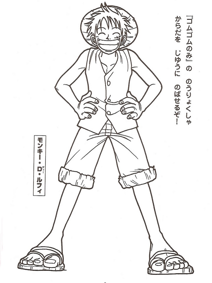 Funny Luffy Smiling