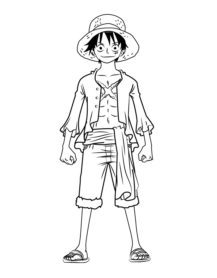 Luffy Standing