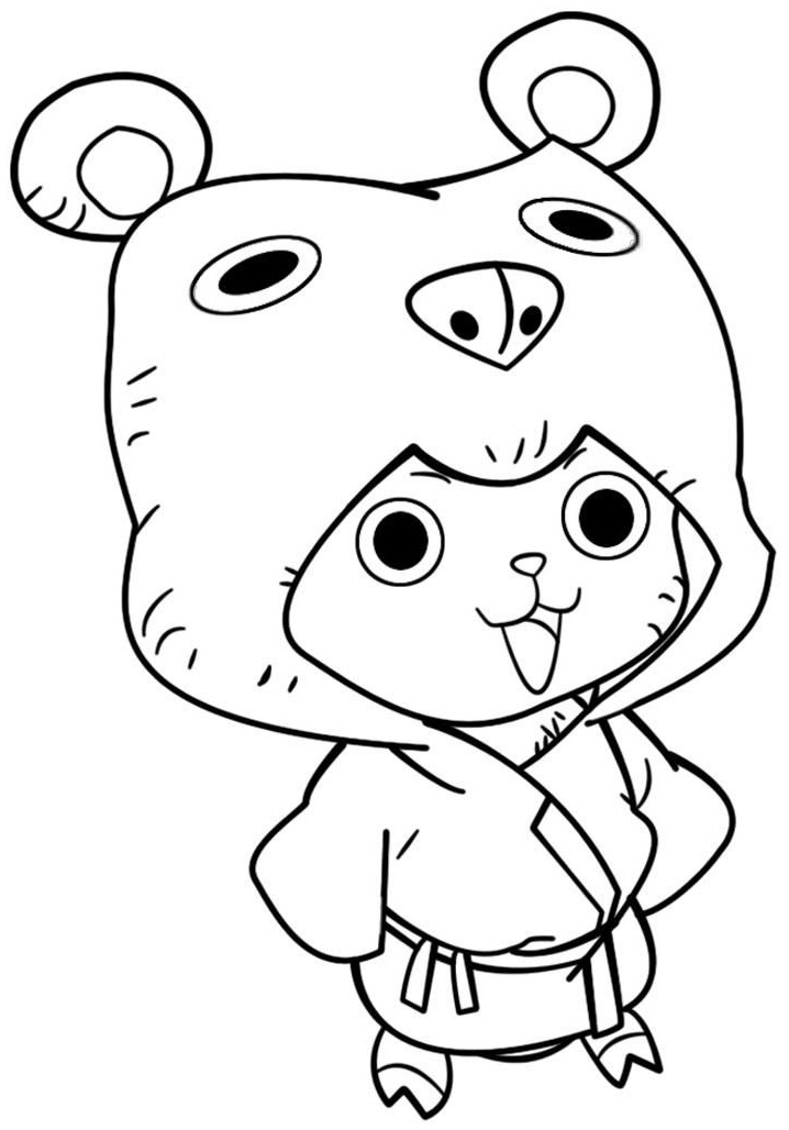 Chopper Wearing Cute Suit