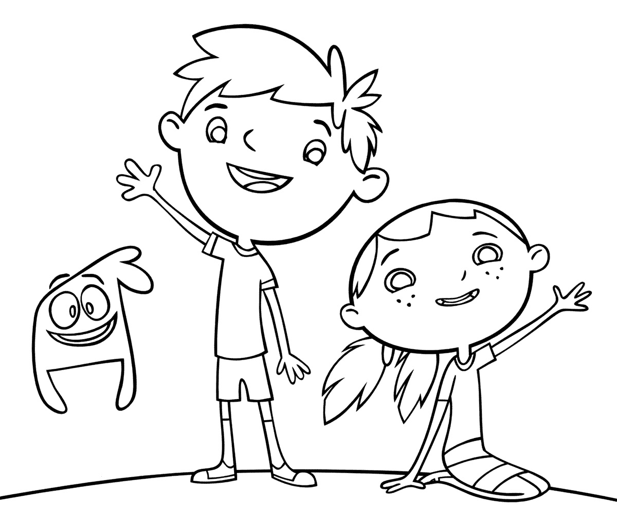 Justin with Squidgy and Olive Smiling