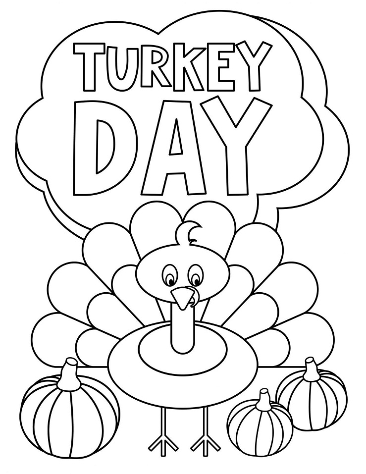 Turkey Day Coloring Game Turkey Day