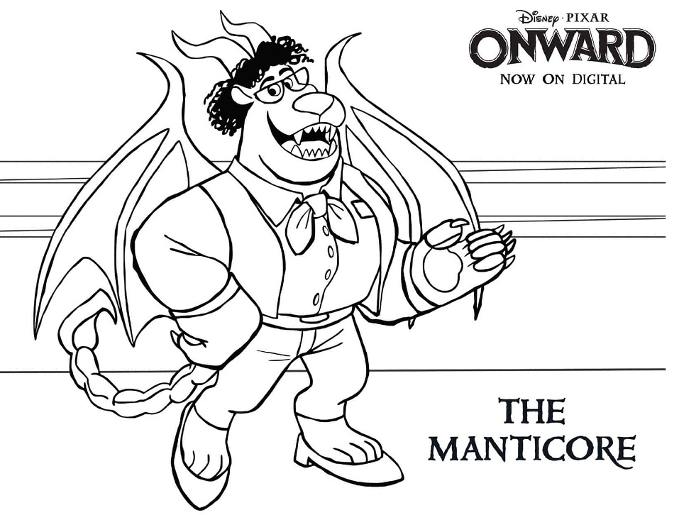 The Manticore Coloring Game The Manticore