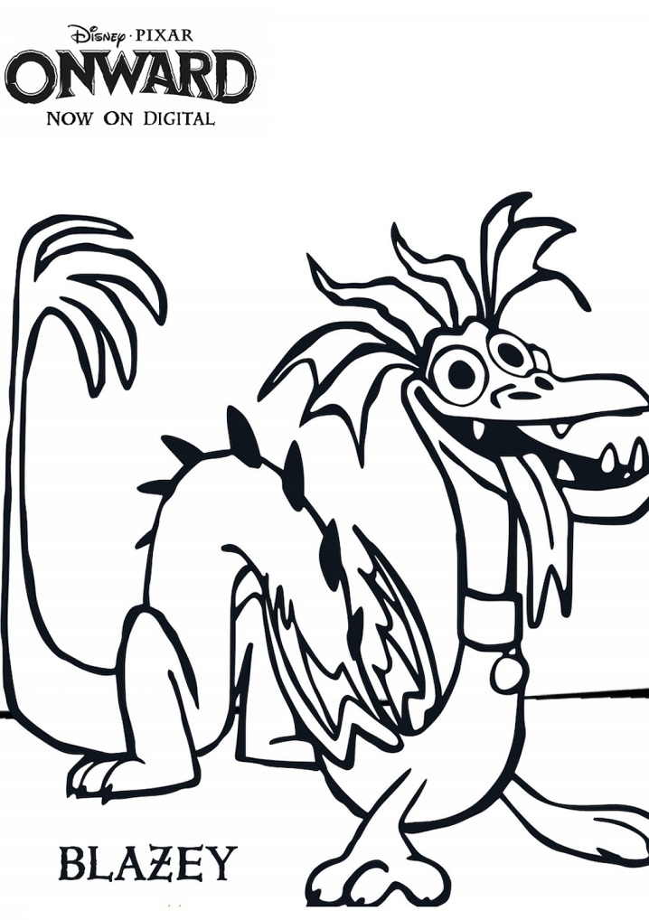 Funny Blazey Coloring Game Funny Blazey