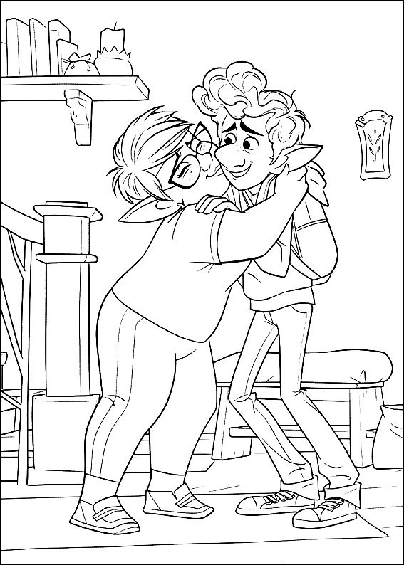 Laurel and Ian Coloring Game Laurel and Ian