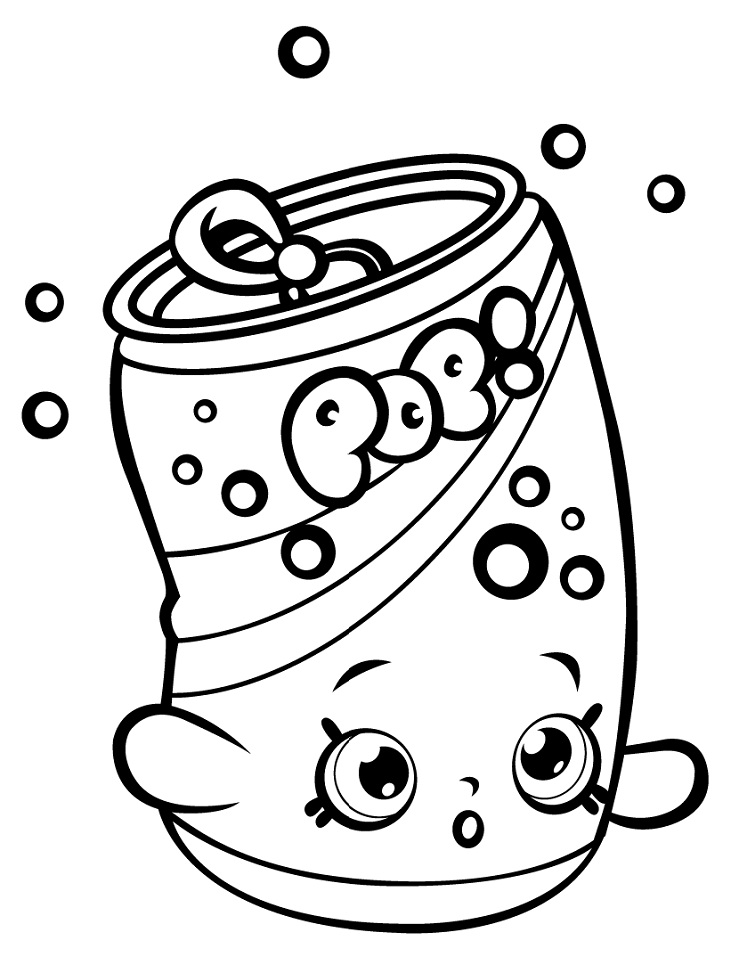 Soda Pops Shopkin Coloring Game Soda Pops Shopkin