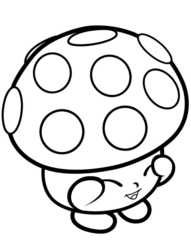 Mushroom Miss Mushy Moo Coloring Game Mushroom Miss Mushy Moo