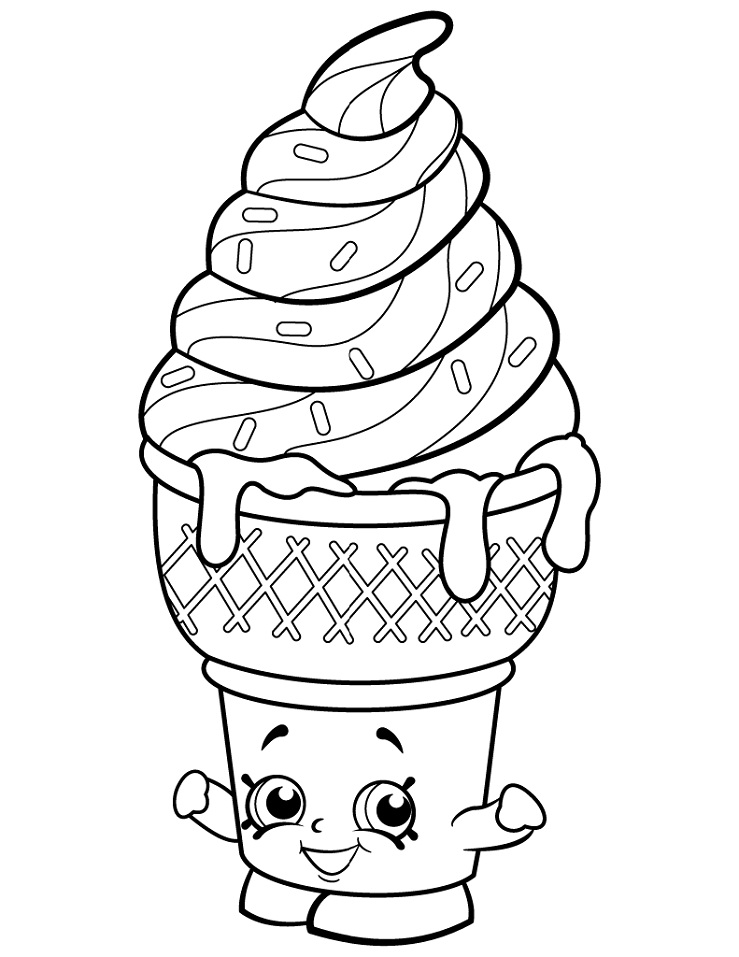 Sweet Ice Cream Dream Coloring Game Sweet Ice Cream Dream