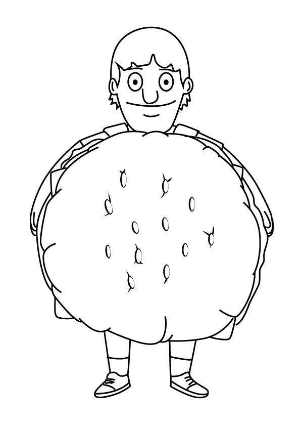Gene Belcher Coloring Game Gene Belcher