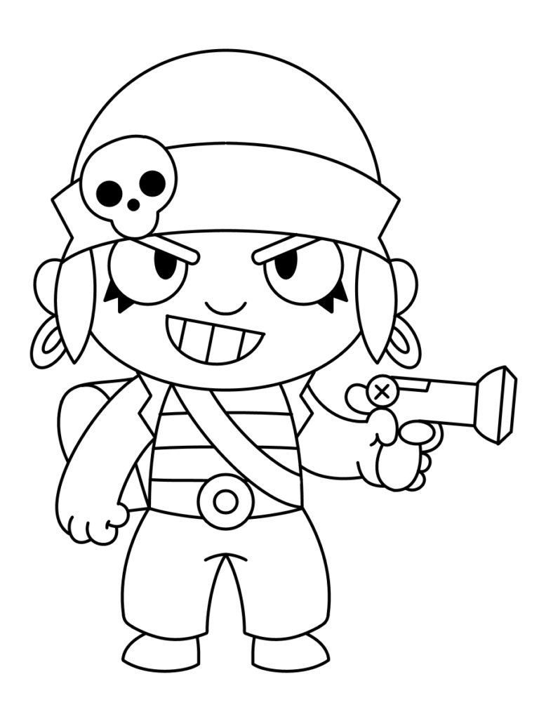 Brawl Stars Penny Coloring Game Brawl Stars Penny