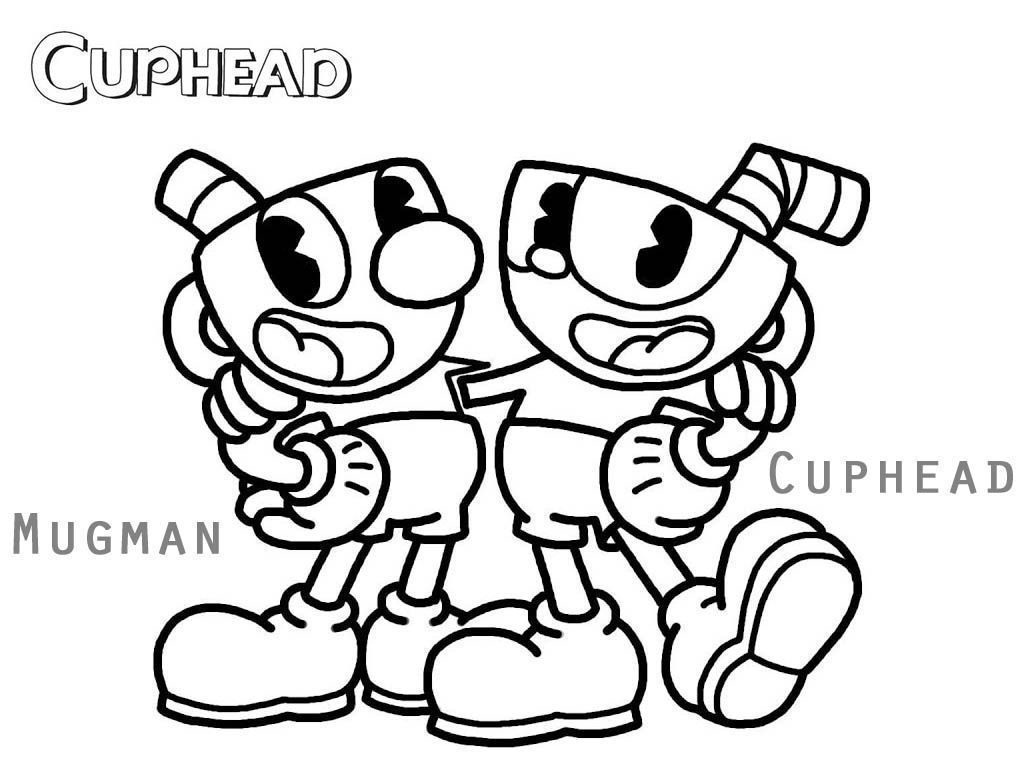 Cuphead and Mugman